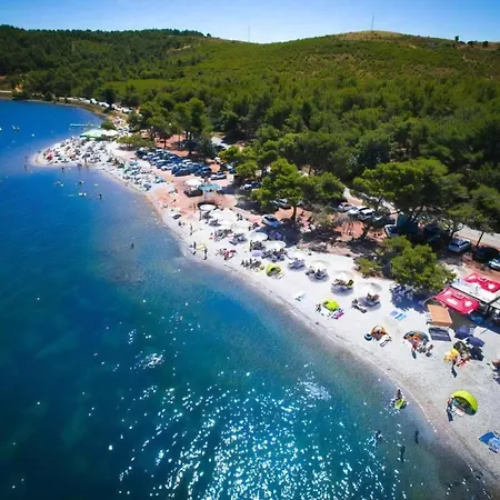 Holiday home Strandhaus Ive: Beachfront Oasis With Whirlpool And Olive Grove *